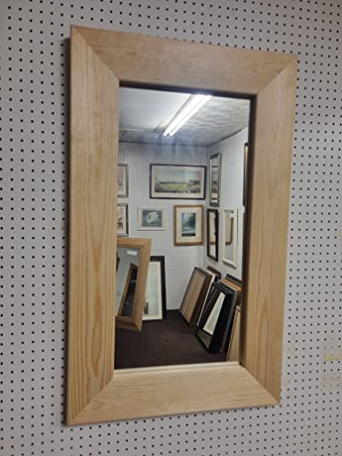 Modec Mirrors Espejo Largo para Colgar en la Pared (49 x 79 cm), diseño de Pino